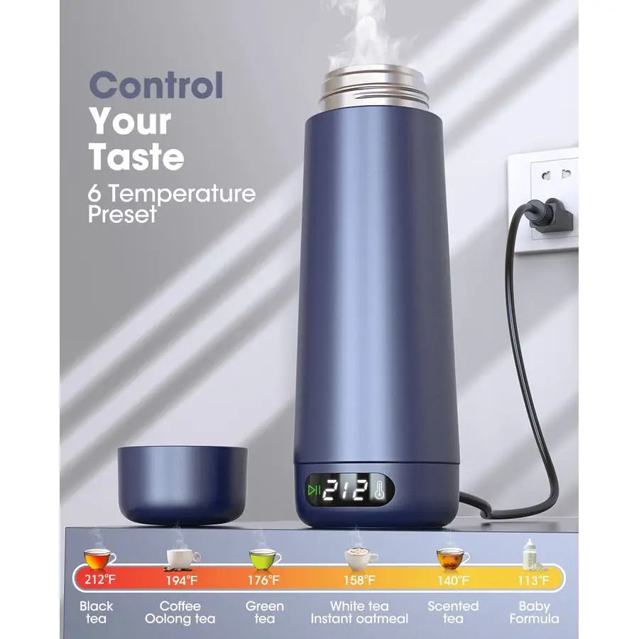 XMSJ Dual Voltage Portable Electric Kettle 110-240V For Tea