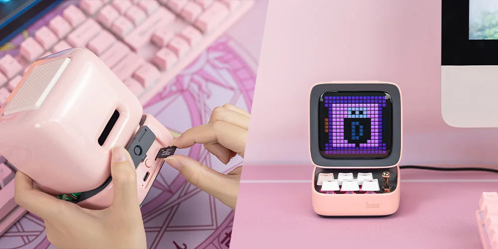 Divoom Ditoo-Pro Retro Pixel Art Bluetooth Speaker Alarm Clock