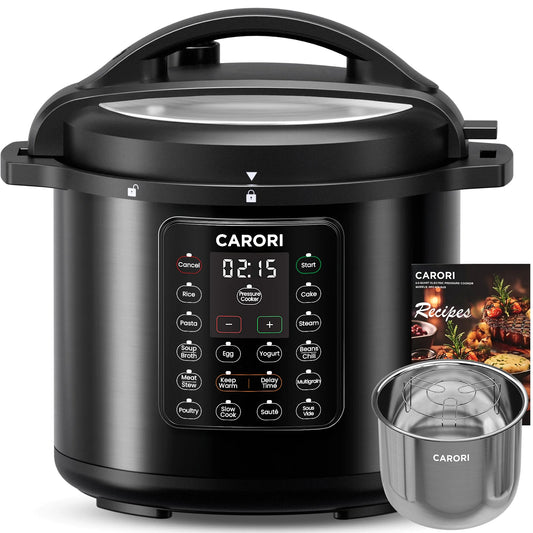 Carori 12 In 1 Electric Pressure Cooker Stainless Steel