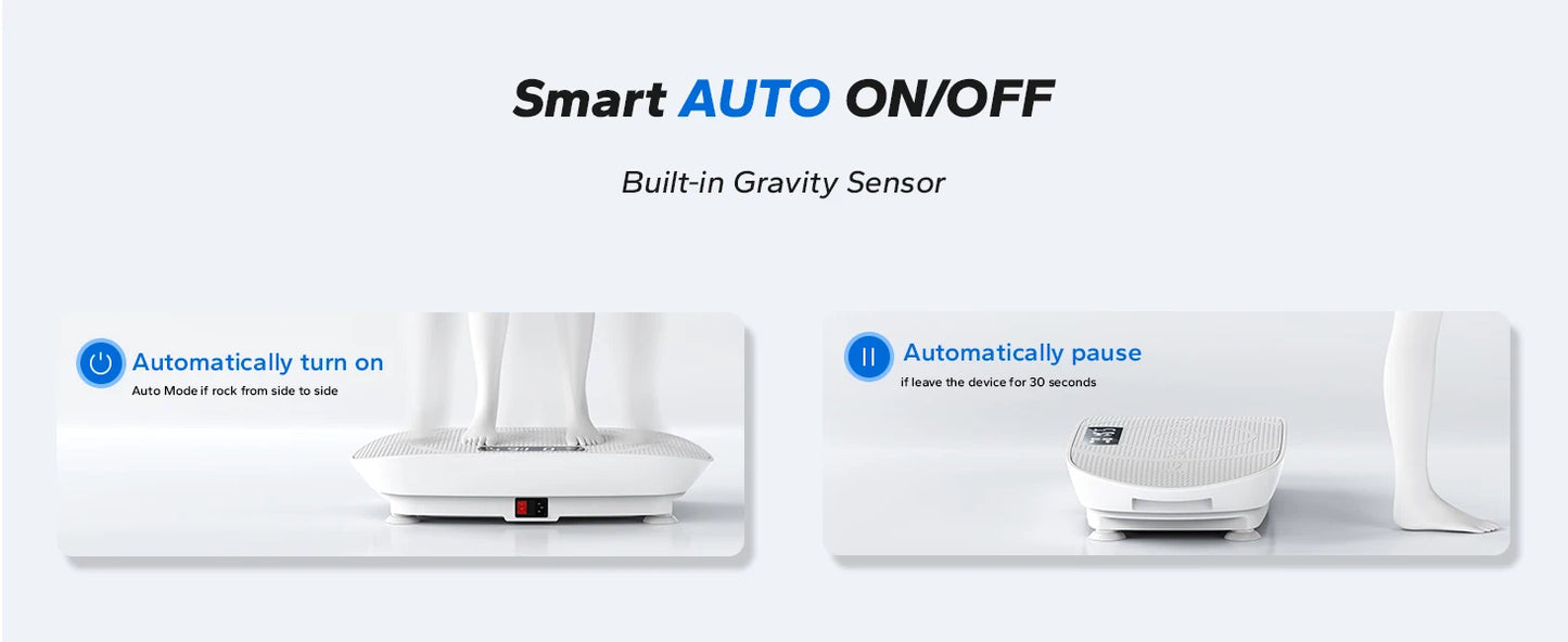 MERACH Vibration Plate Exercise Machine Whole Body Workout