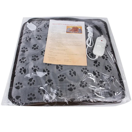 Pet Heating Pad for Dogs Temperature Adjustable Waterproof Electric Pad