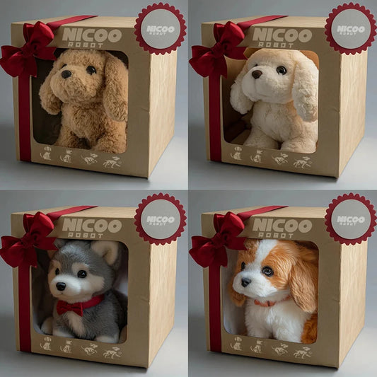 Robot Puppy Realistic Robotic Pet Dog Electronic Interactive Toy