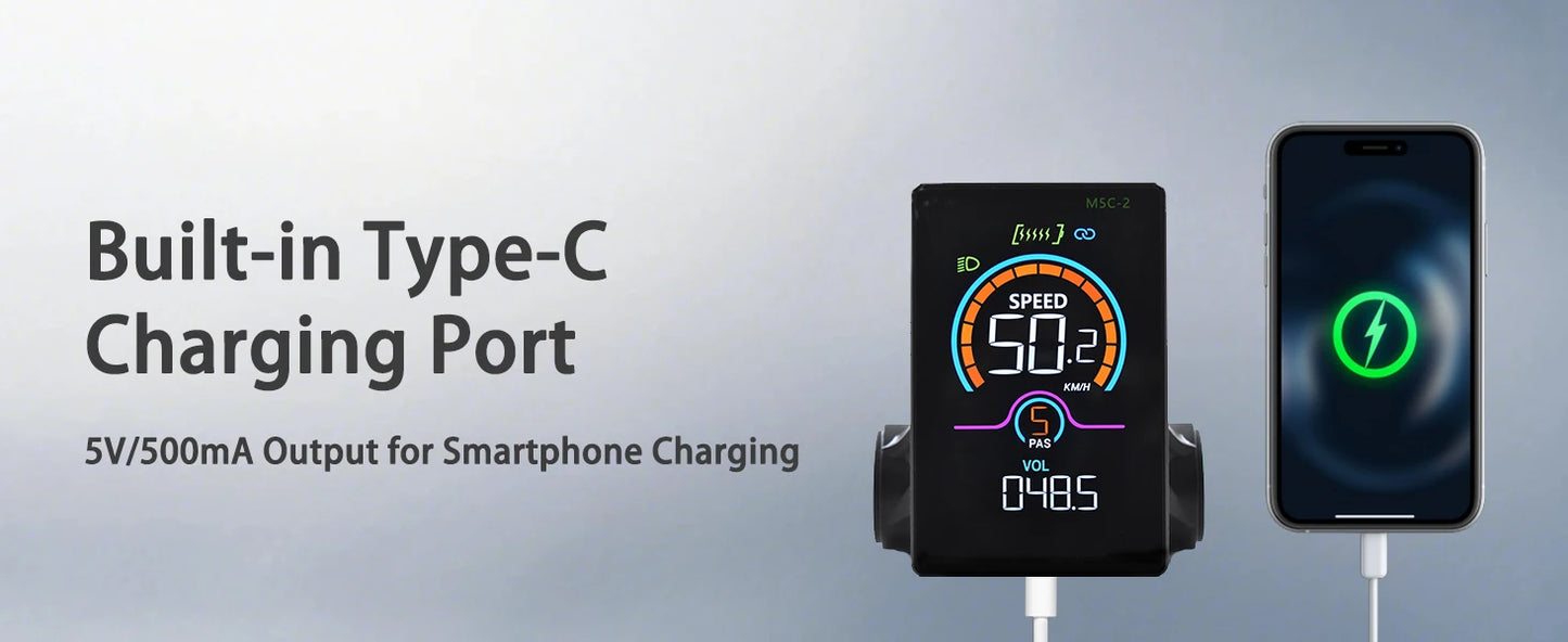 [Haytrix-US] Fatbike V20 Screen EBike LCD Display Bicycle Speedometer Cycling Computer for Bikes Accessories