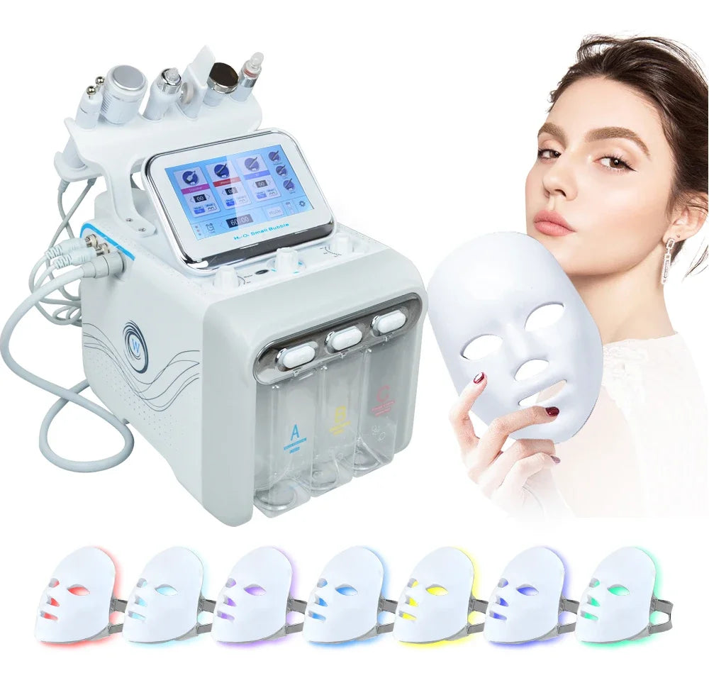 Missheart 7in1 Bubble Facial Machine Oxygen Jet Hydro Diamond