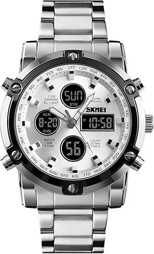Skmei Men's Digital Military Watch With LED Chronograph