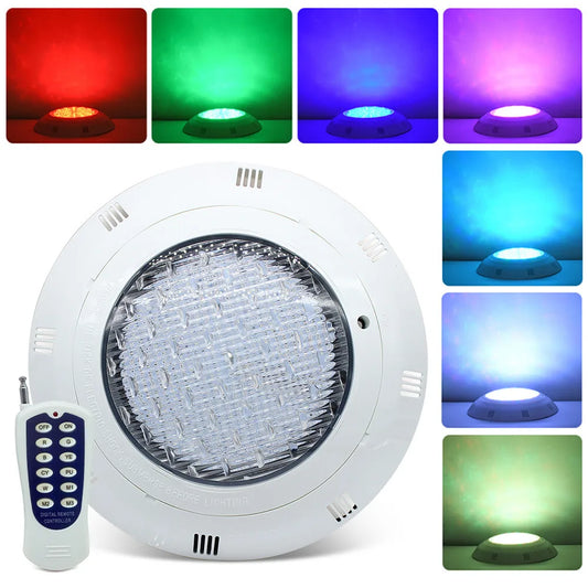 12V 36W Submersible RGB Pool Light IP68 Waterproof With Remote