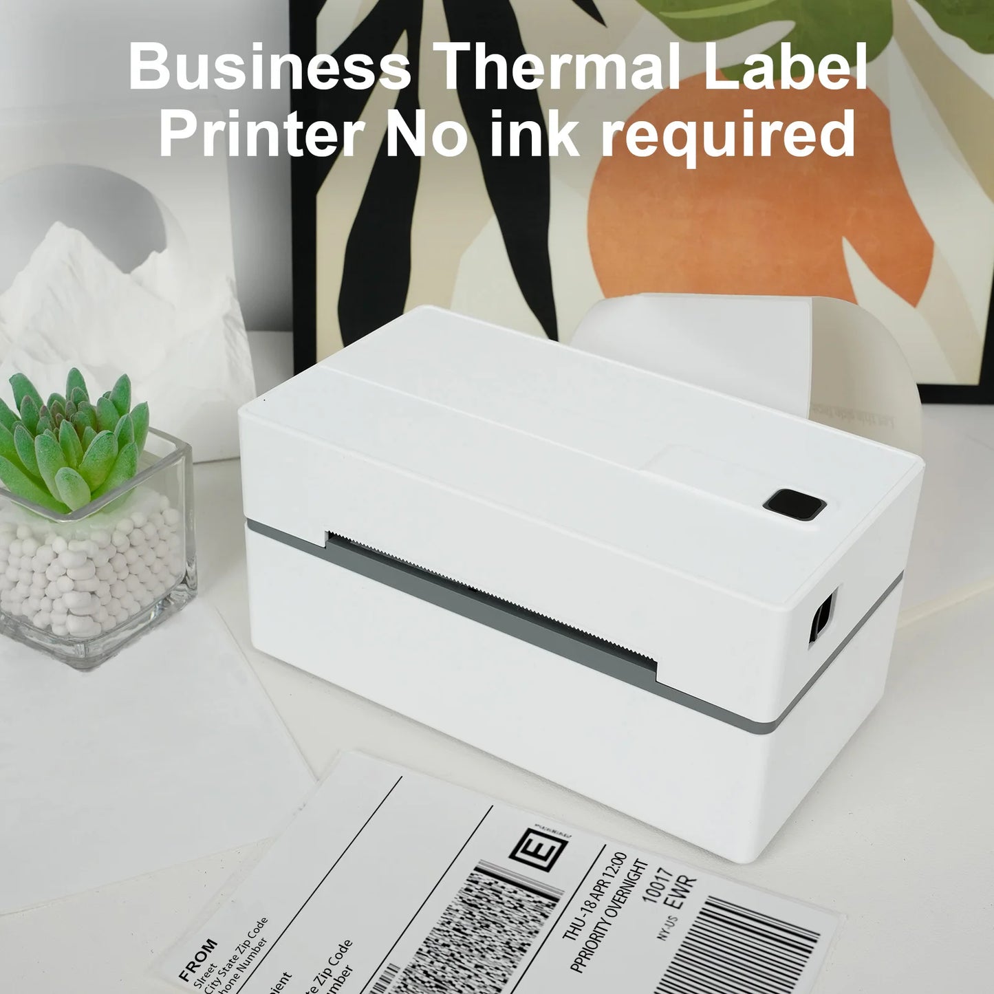 TakeYou Thermal Label Printer Portable No Ink 203DPI USB Bluetooth