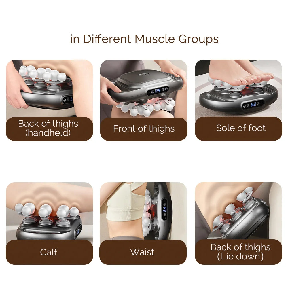 Foreverlily 22 Head Fascia Gun High Frequency Massage