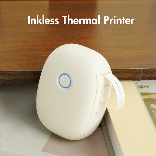 TakeYou Mini Portable Wireless Inkless Thermal Printer Bluetooth Label Maker