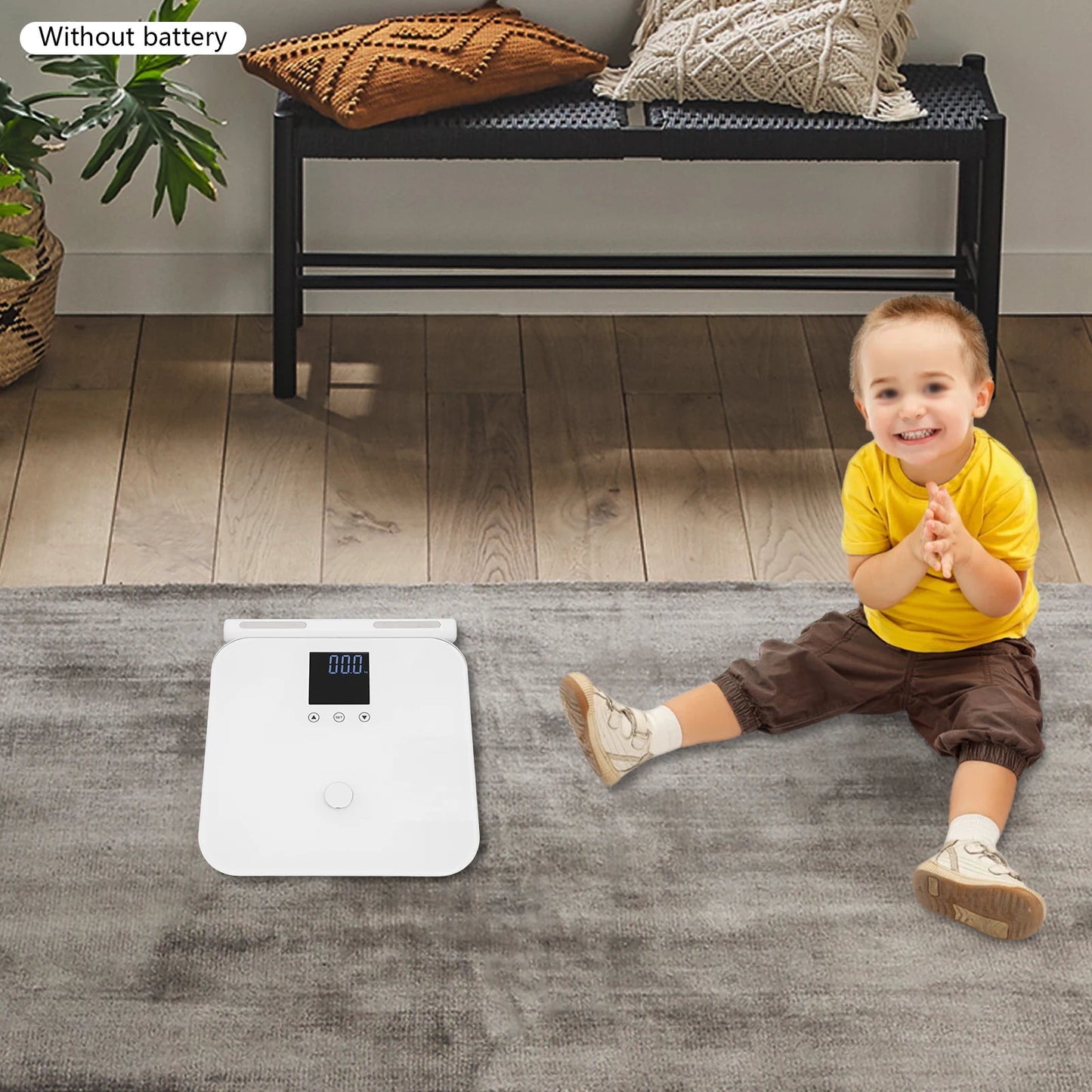 Intelligent 8 Electrode Body Fat Scale With App Connectivity 400lbs