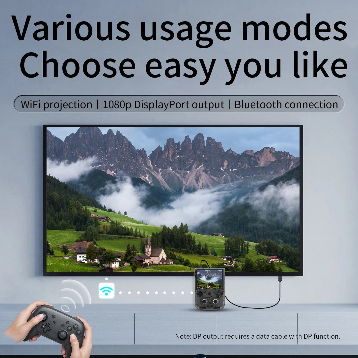 Anbernic RG406V Handheld Game Console With 5500mAh Battery And WiFi