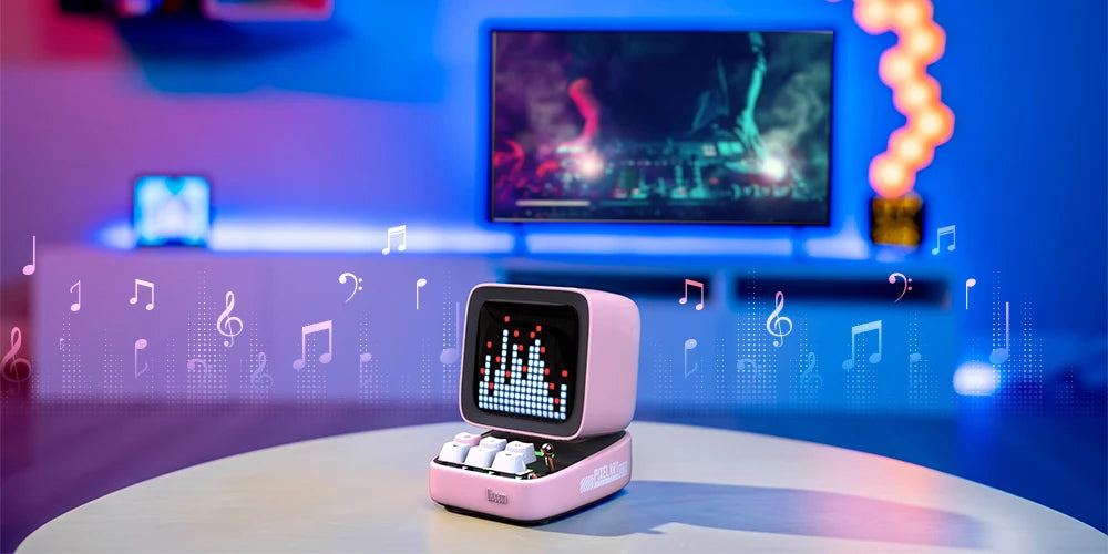 Divoom Ditoo-Pro Retro Pixel Art Bluetooth Speaker Alarm Clock