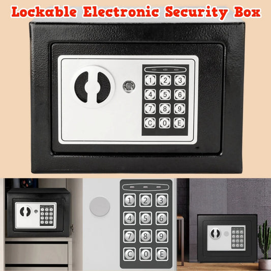 APWIKOGER Electronic Digital Keypad Safe Lock Box All Steel