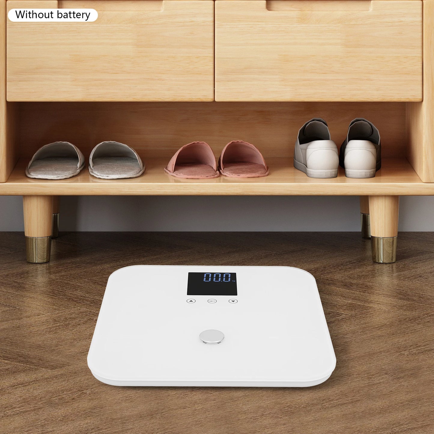 Intelligent 8 Electrode Body Fat Scale With App Connectivity 400lbs