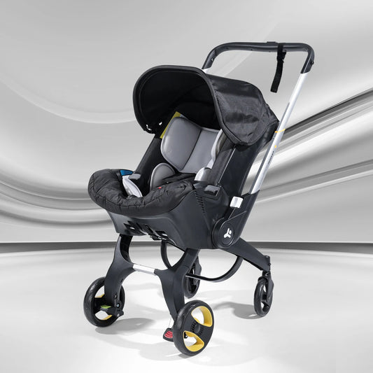 Lightweight Foldable Baby Stroller With Two Way Push All Season