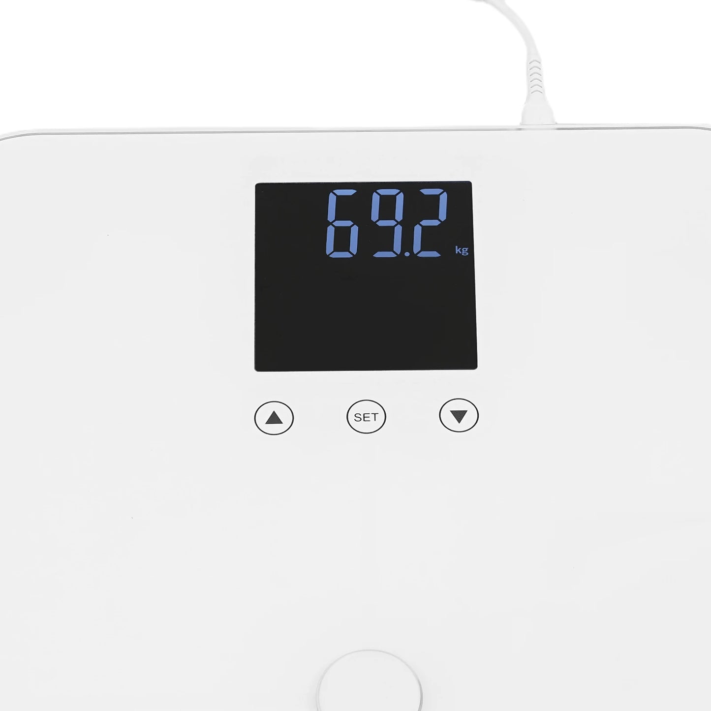 Intelligent 8 Electrode Body Fat Scale With App Connectivity 400lbs