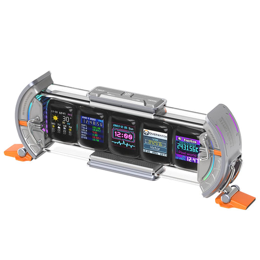 Divoom Times Gate Pixel Art Clock With Smart App Control RGB LED Display