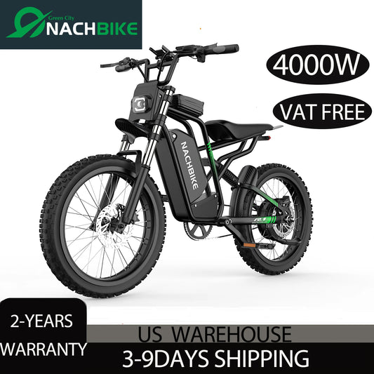 R1 Electric Dirt Bike for Adults Peak 4000W Brushless Motor