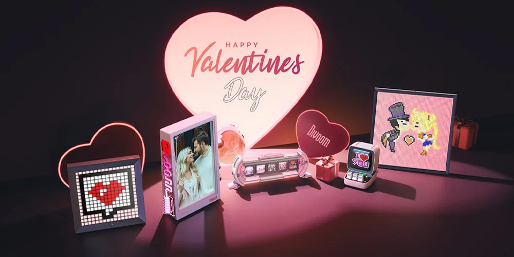 Divoom Ditoo-Pro Retro Pixel Art Bluetooth Speaker Alarm Clock