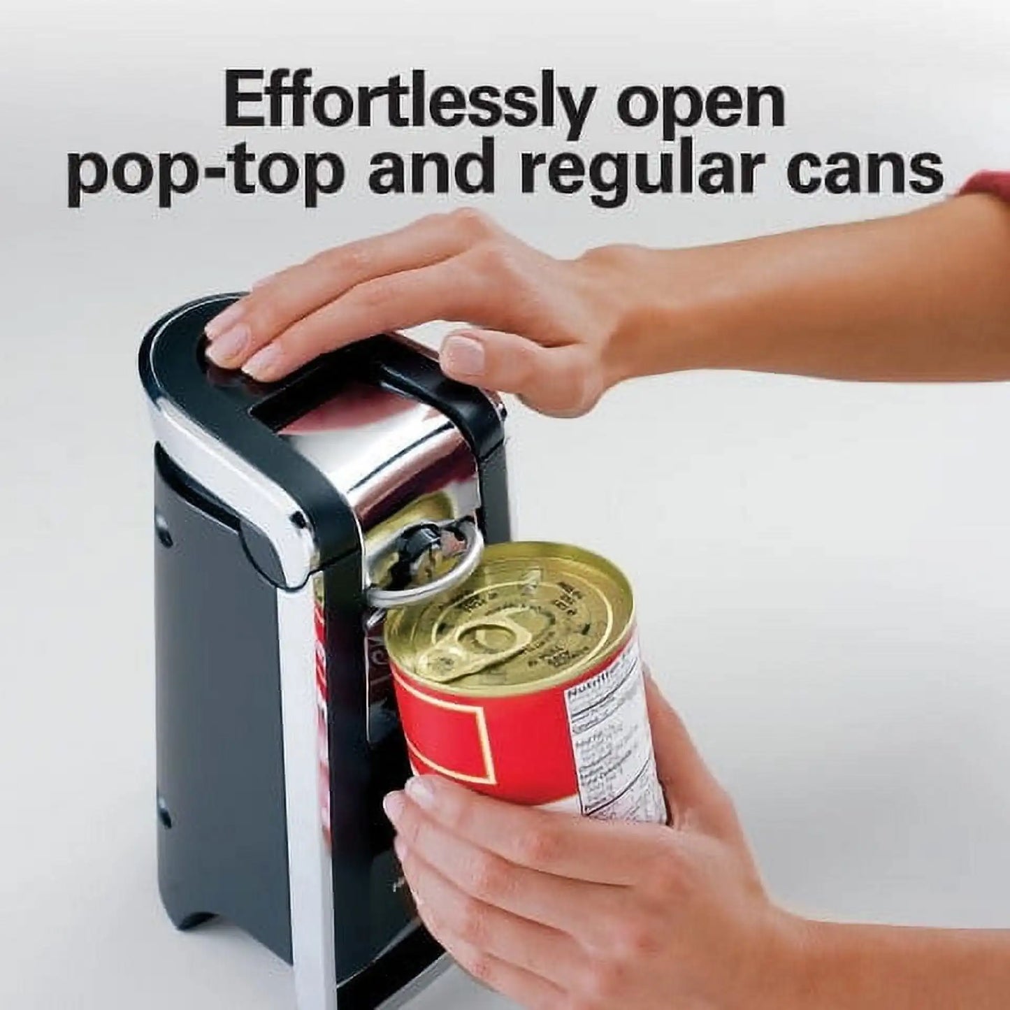 Automatic Electric Can Opener Bottle Jar Opener Stainless Steel