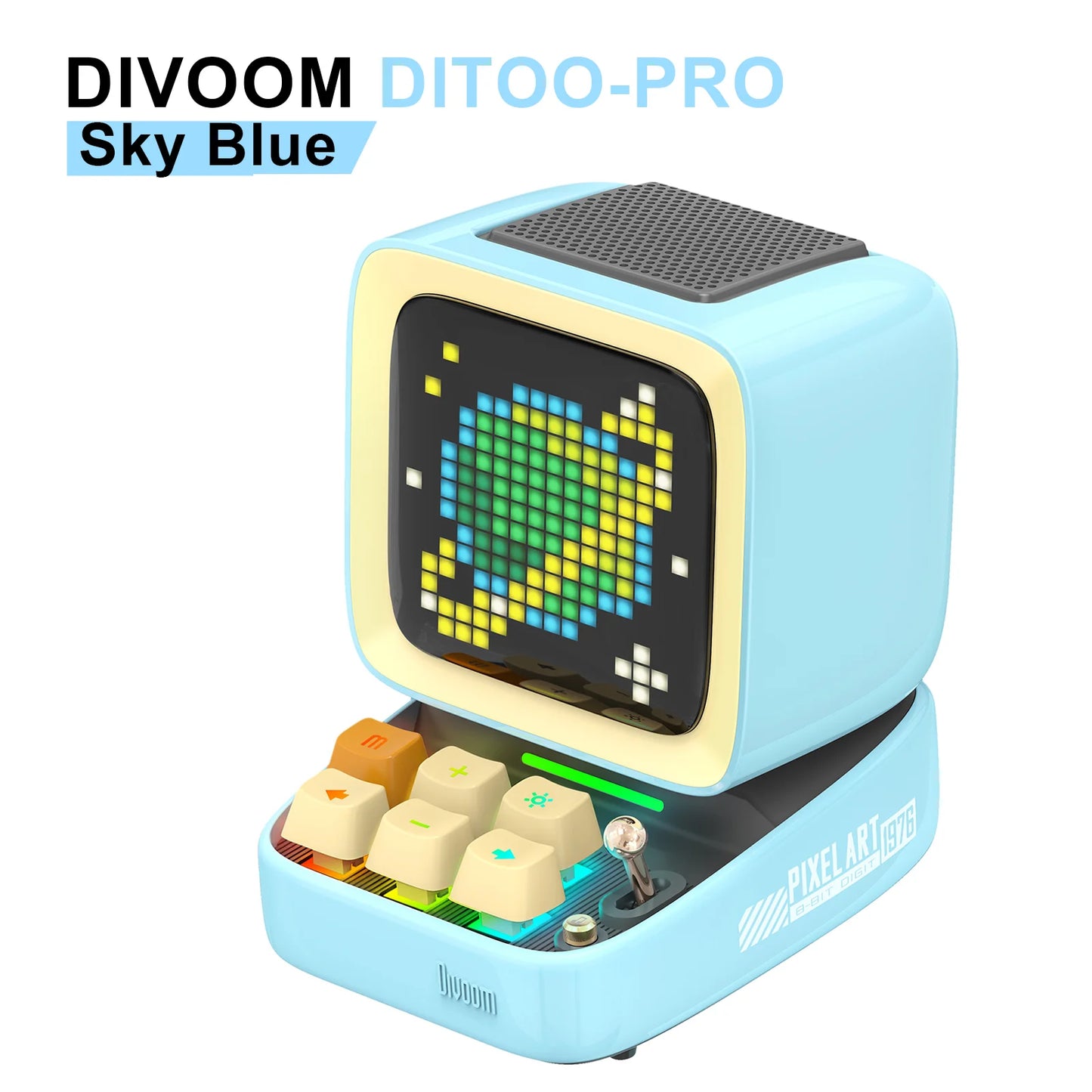 Divoom Ditoo-Pro Retro Pixel Art Bluetooth Speaker Alarm Clock