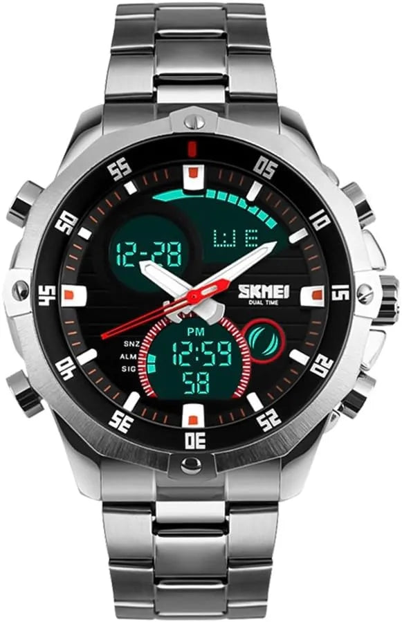 Skmei Men's Digital Military Watch With LED Chronograph