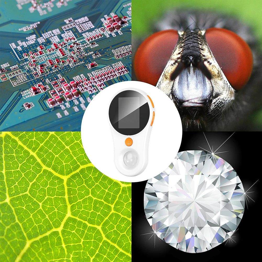 500X Digital Handheld Microscope For Jewelry Repair