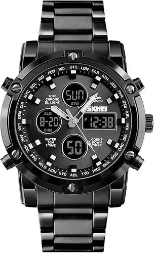 Skmei Men's Digital Military Watch With LED Chronograph