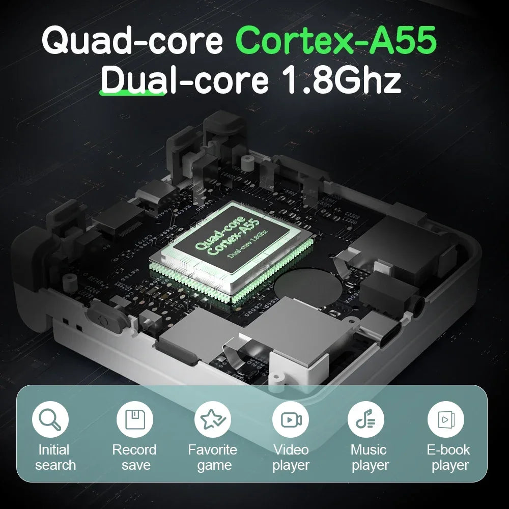 MIYOO Flip V2 Handheld Game Console Onion OS Linux