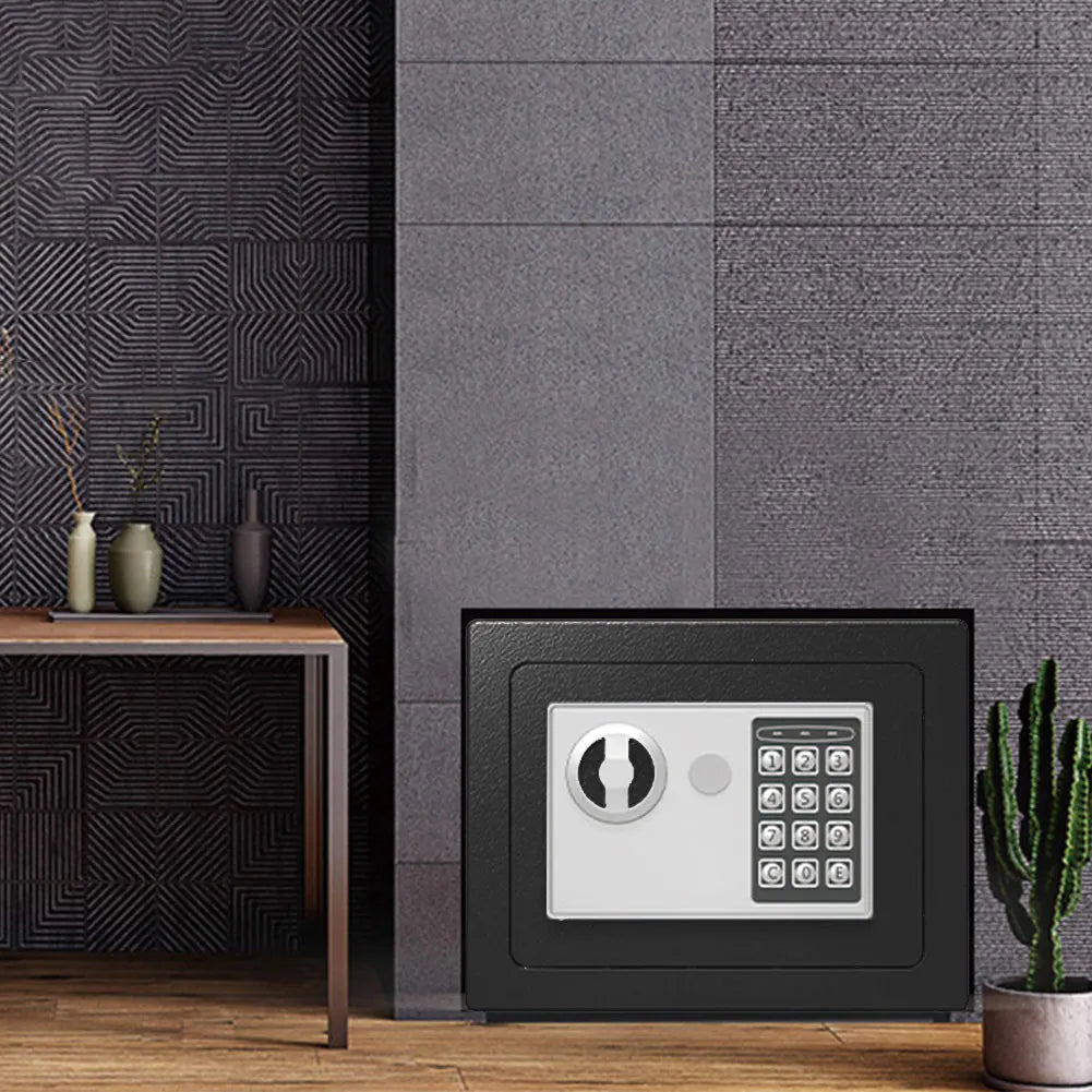 APWIKOGER Electronic Digital Keypad Safe Lock Box All Steel