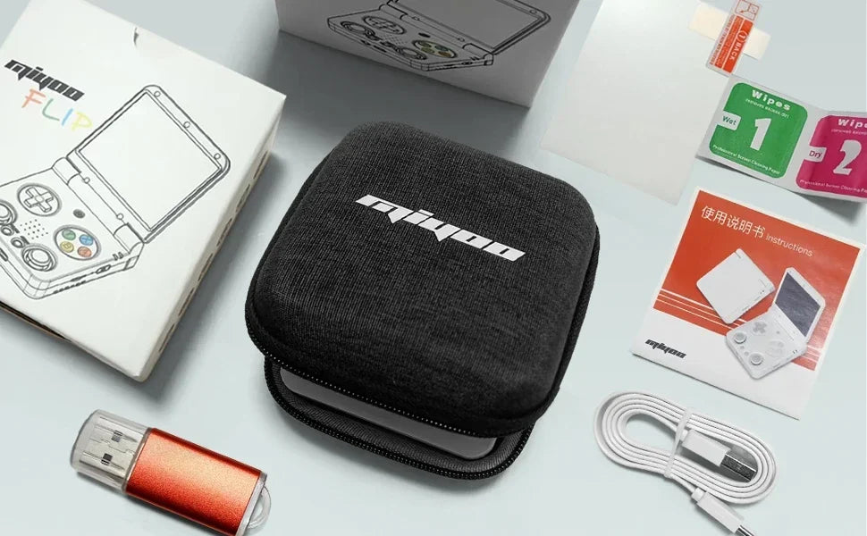 MIYOO Flip V2 Handheld Game Console Onion OS Linux