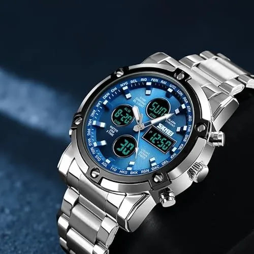 Skmei Men's Digital Military Watch With LED Chronograph