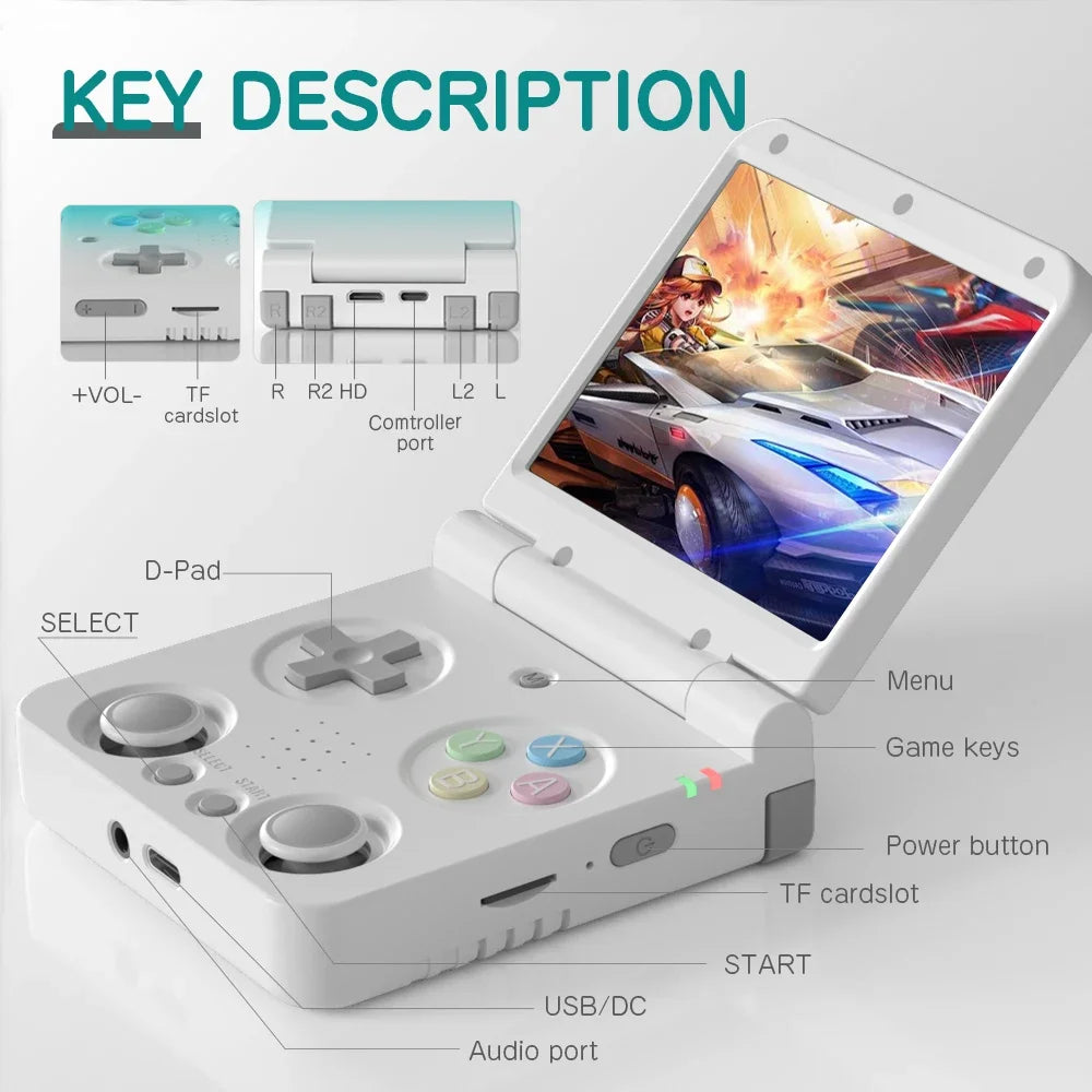 MIYOO Flip V2 Handheld Game Console Onion OS Linux