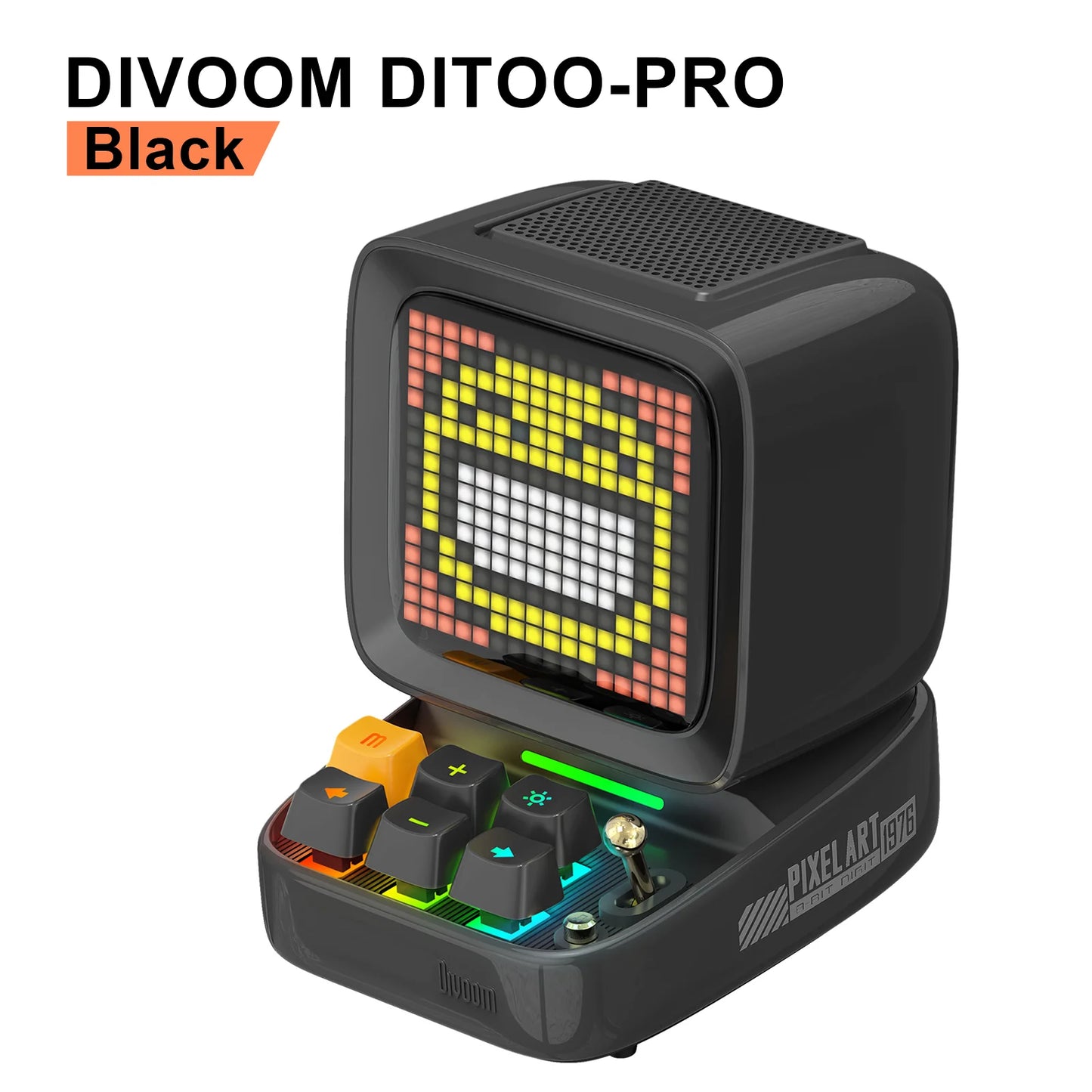 Divoom Ditoo-Pro Retro Pixel Art Bluetooth Speaker Alarm Clock