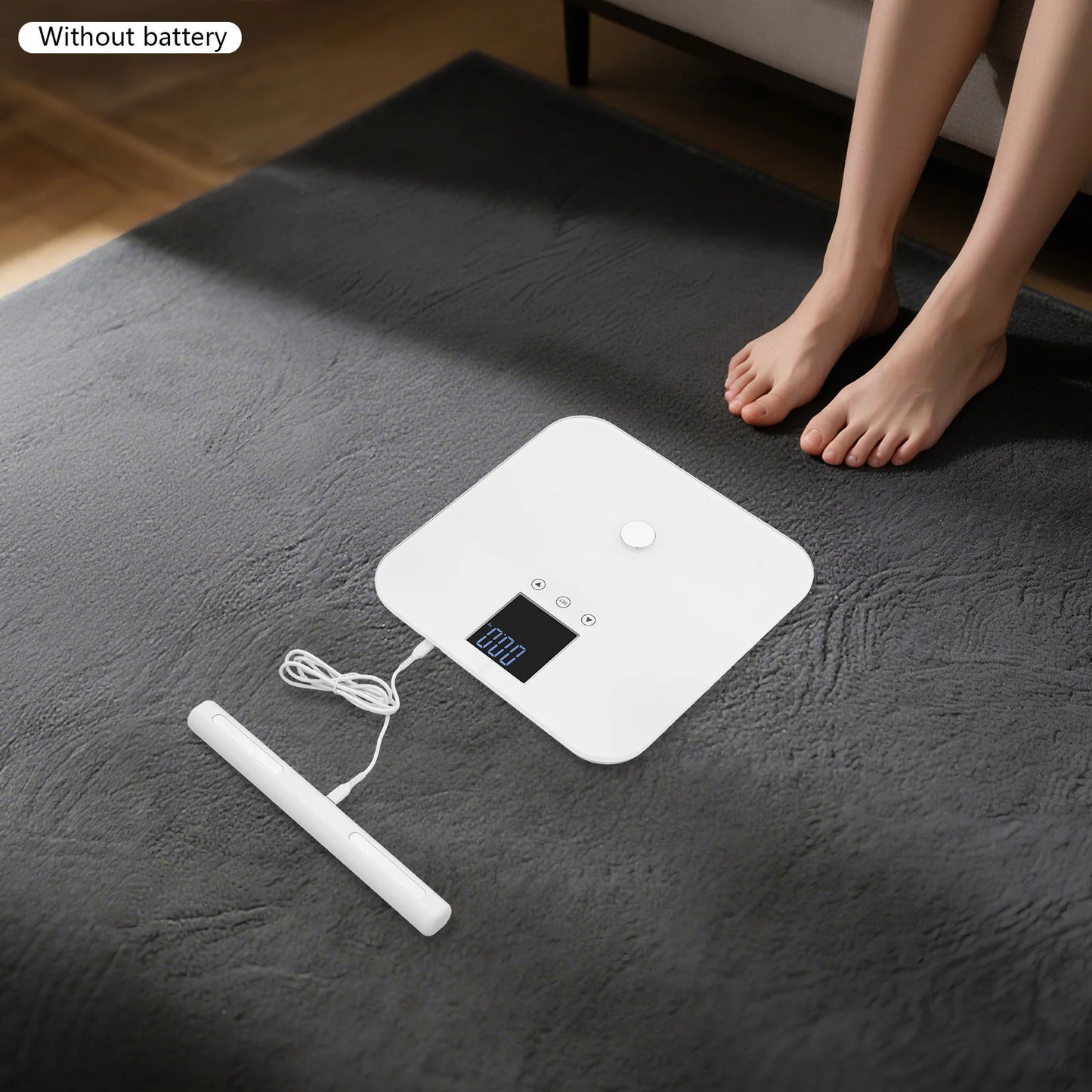 Intelligent 8 Electrode Body Fat Scale With App Connectivity 400lbs