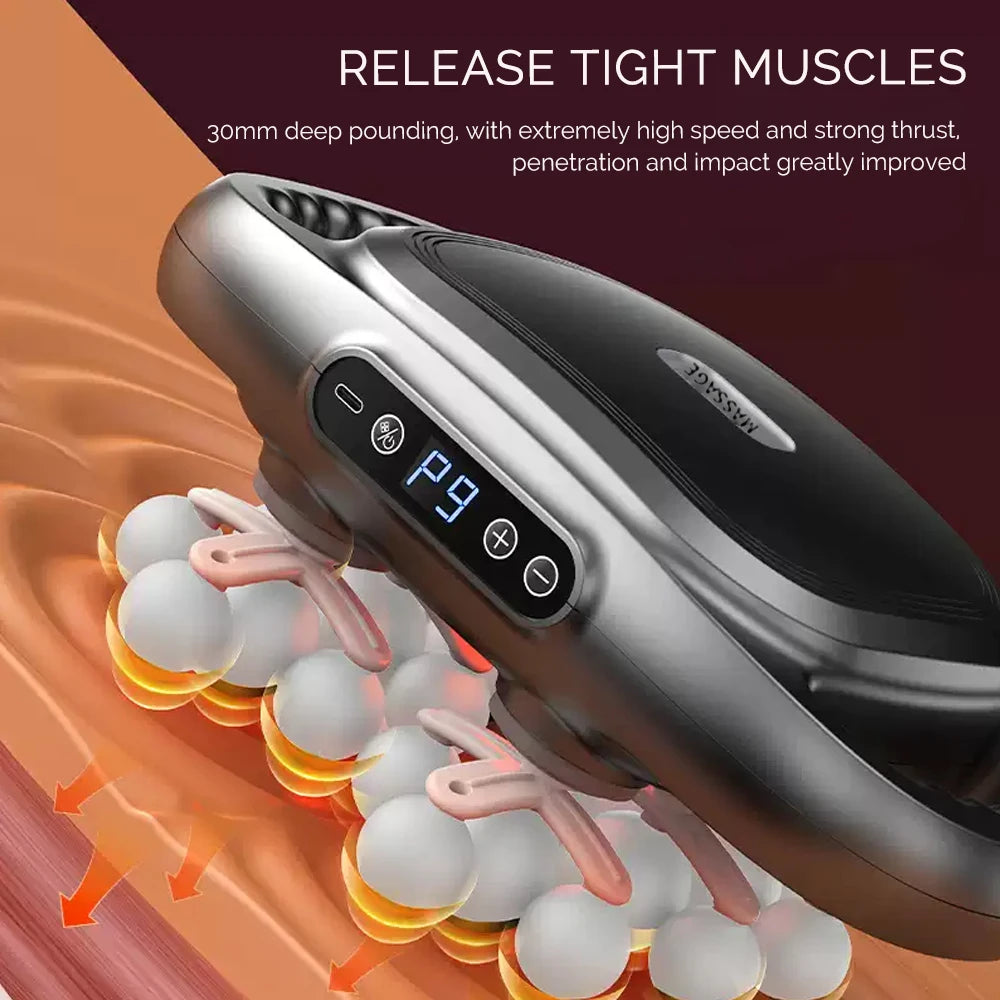 Foreverlily 22 Head Fascia Gun High Frequency Massage