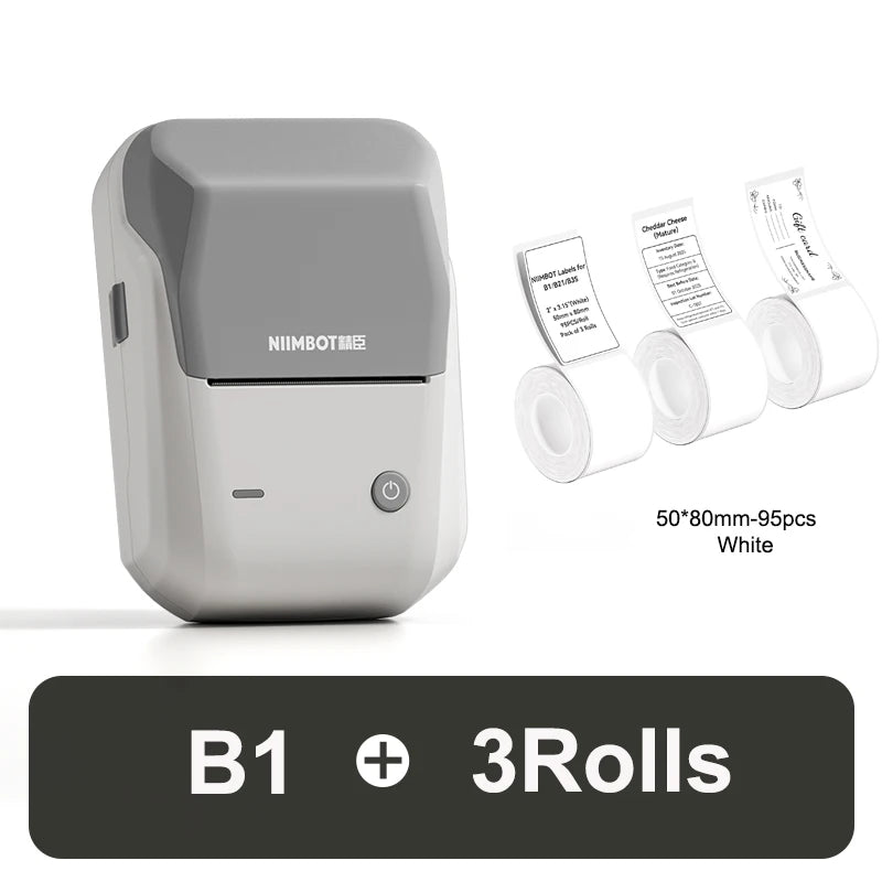NiiMbot B1 Label Maker Bluetooth Thermal Printer