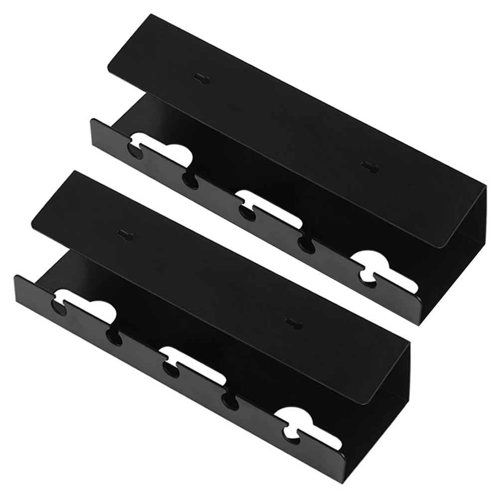 Under Desk Cable Management Tray Kit Self-Adhesive 2 Pack