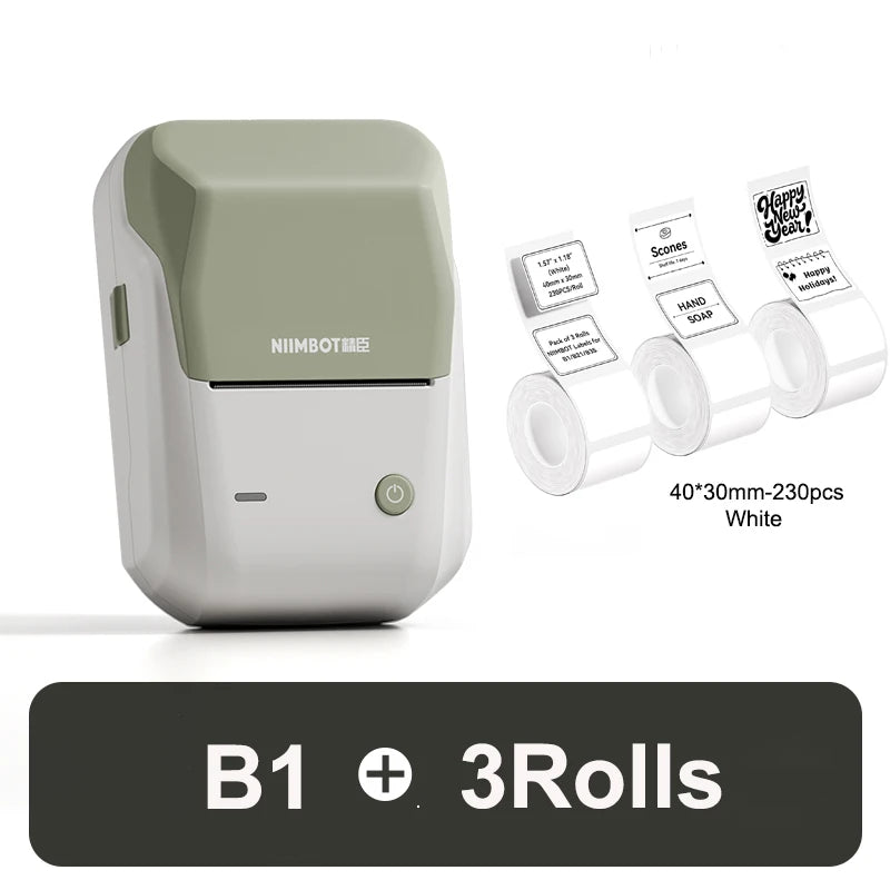 NiiMbot B1 Label Maker Bluetooth Thermal Printer