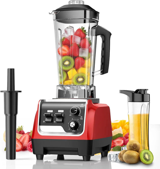 XMSJ 1800W Kitchen Blender With To-Go Cup Ice Crushing
