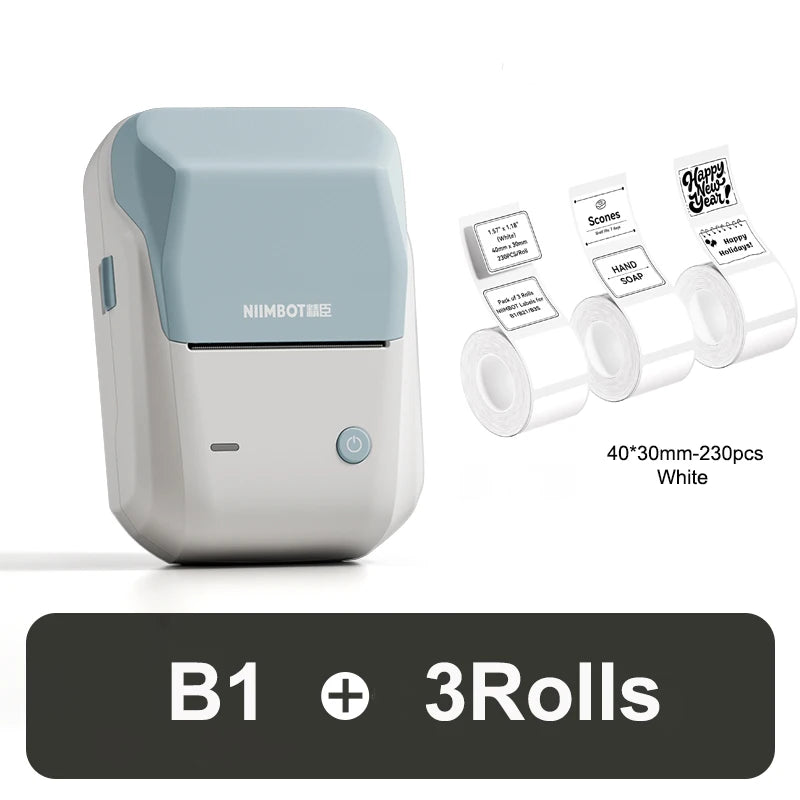 NiiMbot B1 Label Maker Bluetooth Thermal Printer