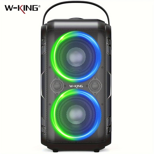 W-King 80W RMS Bluetooth Portable Party Speaker Boombox