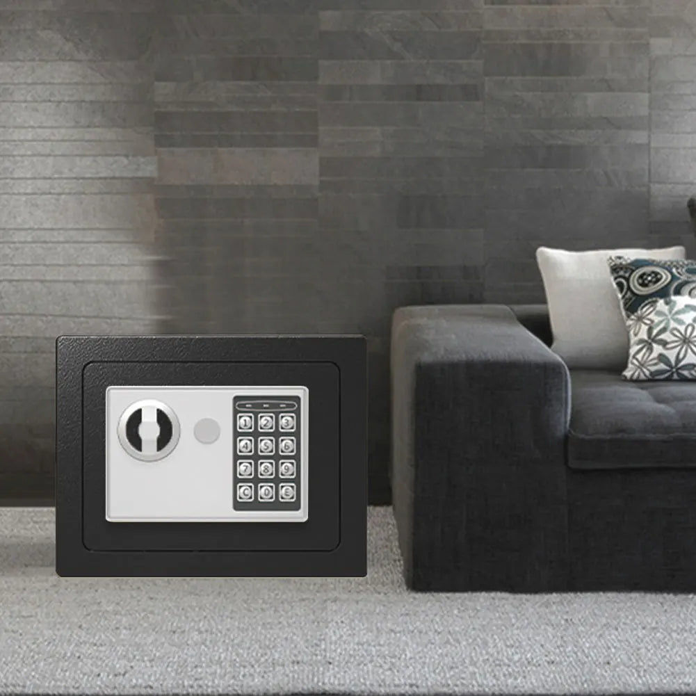 APWIKOGER Electronic Digital Keypad Safe Lock Box All Steel