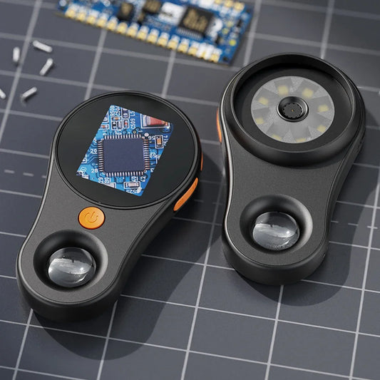 500X Digital Handheld Microscope with IPS Screen for Jewelry Repair