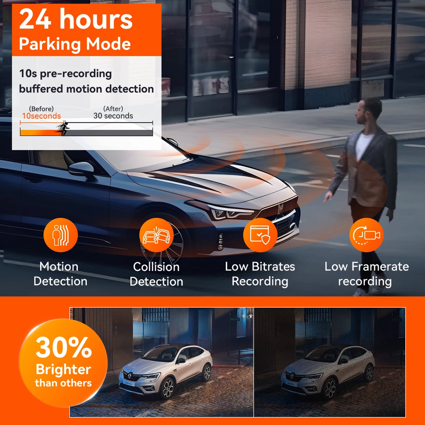 Vantrue N5 4-Channel Dash Cam WiFi GPS Night Vision