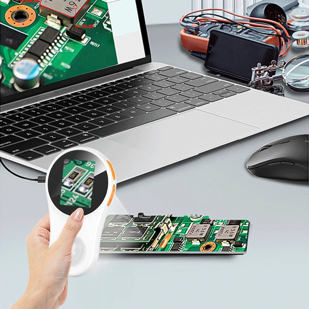 500X Digital Handheld Microscope For Jewelry Repair