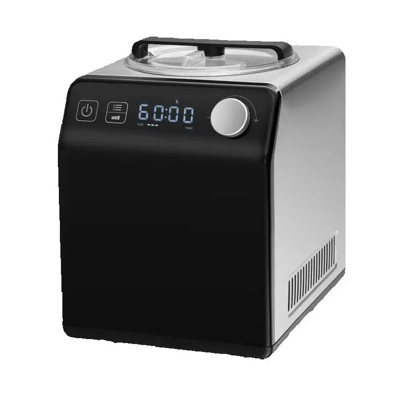 SucceBuy Upright Automatic Ice Cream Maker With Built-In Compressor