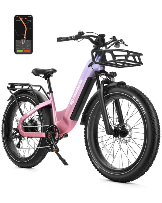 All Terrain Fat Tire Electric Bike 1000W 48V UL Certified