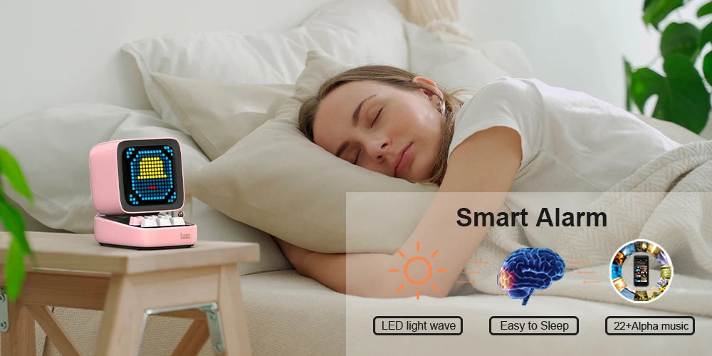 Divoom Ditoo-Pro Retro Pixel Art Bluetooth Speaker Alarm Clock