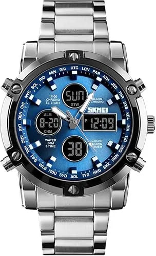 Skmei Men's Digital Military Watch With LED Chronograph